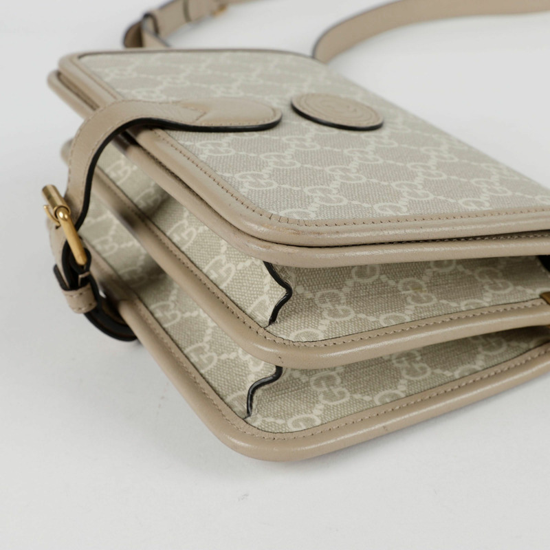GUCCI 互扣式 G 迷你斜背包 671620-7