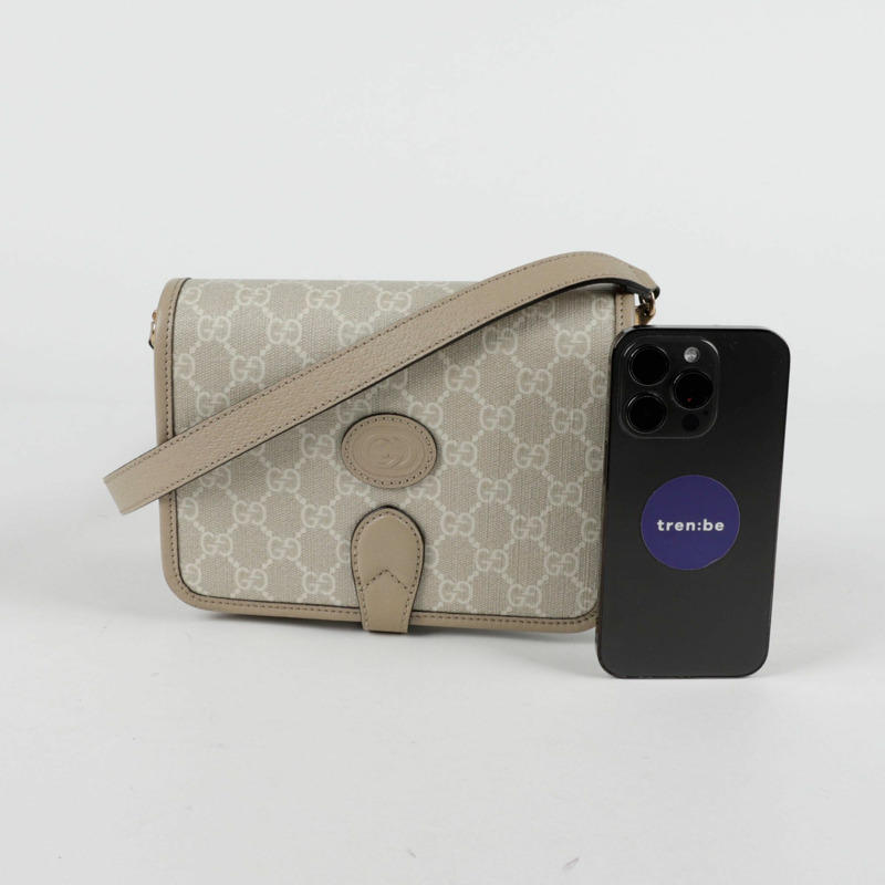 GUCCI 互扣式 G 迷你斜背包 671620-8