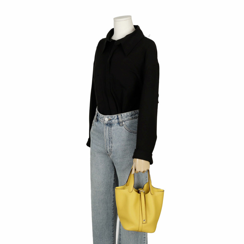 【包稅】HERMES H056289CK 皮可汀鎖 18 手提袋-9