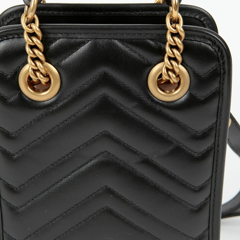 GUCCI 696123 GG Marmont 迷你托特單肩包-3