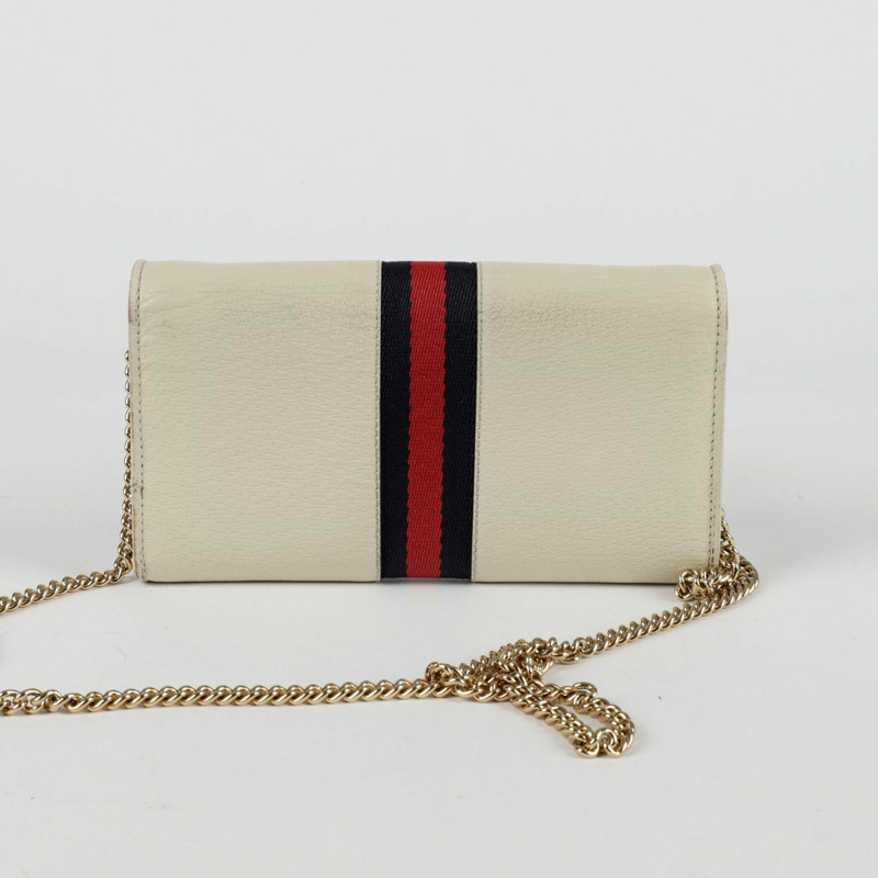 GUCCI Ophidia 鏈條皮夾斜背包 546592-4