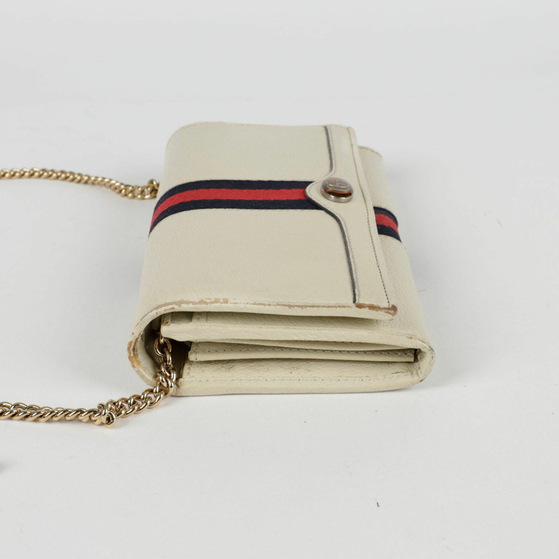 GUCCI Ophidia 鏈條皮夾斜背包 546592-6