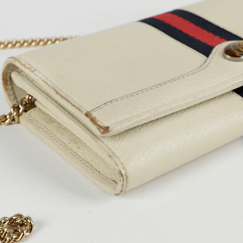 GUCCI Ophidia 鏈條皮夾斜背包 546592-7
