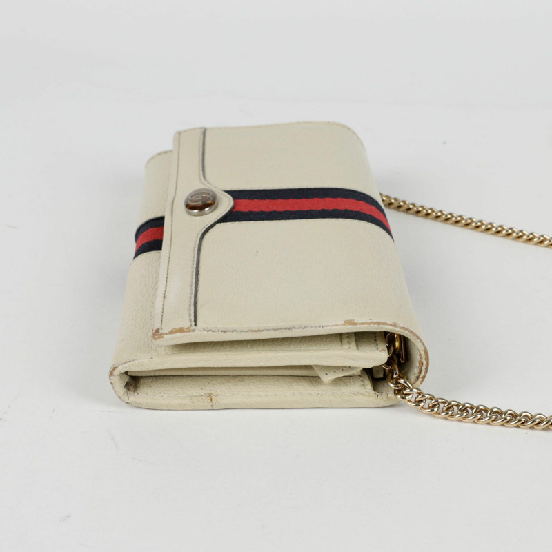 GUCCI Ophidia 鏈條皮夾斜背包 546592-9