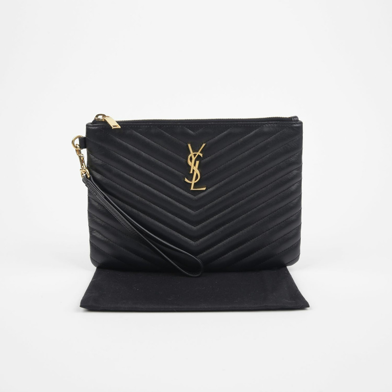 SAINT LAURENT 字母手包 379039-0
