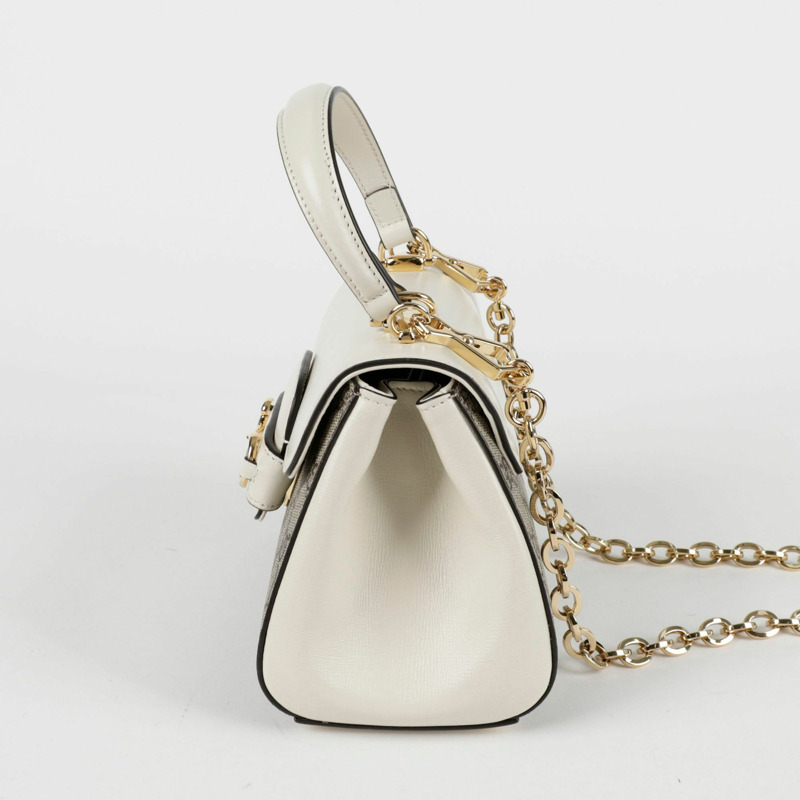 GUCCI Horsebit 1955 迷你頂部提把托特單肩包 703848-3
