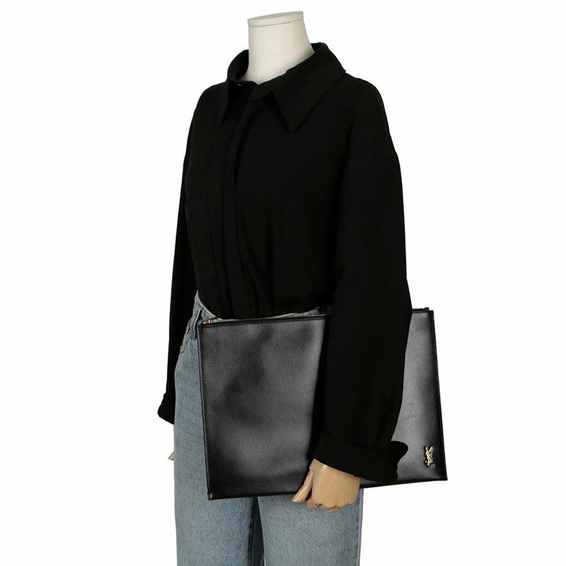 SAINT LAURENT Monogram 大號手包 607782-15