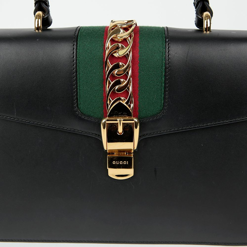 GUCCI 431665 Sylvie 中型頂部提把托特單肩包-2