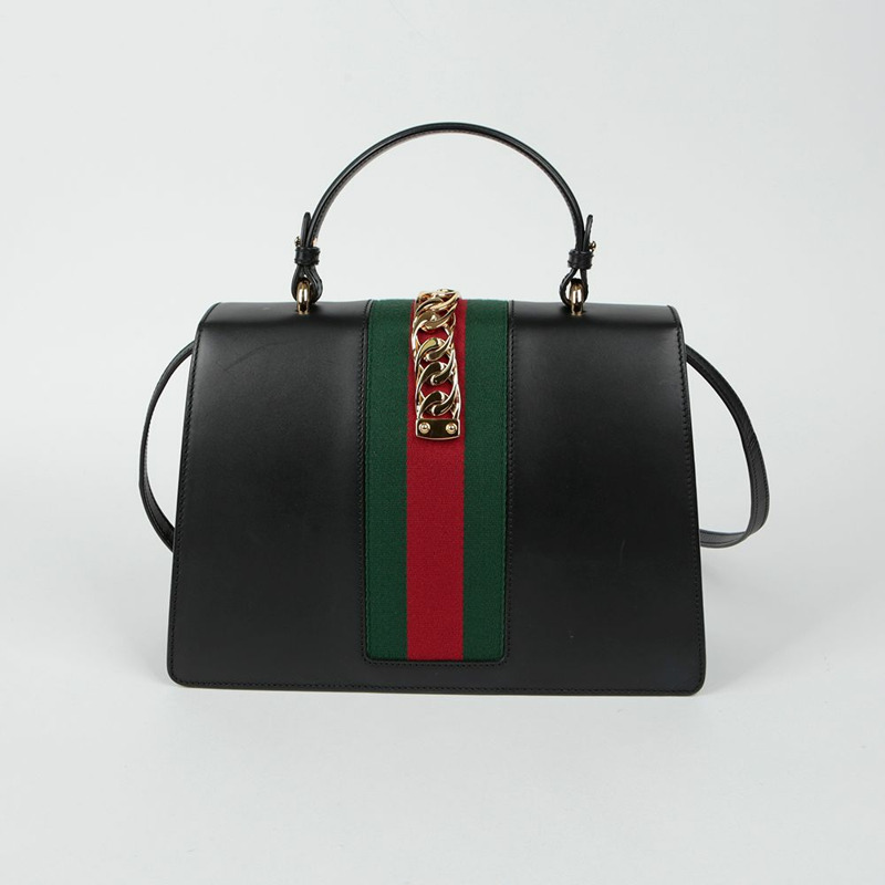 GUCCI 431665 Sylvie 中型頂部提把托特單肩包-3