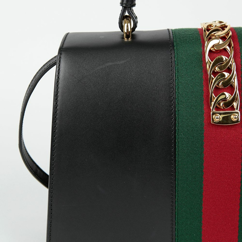 GUCCI 431665 Sylvie 中型頂部提把托特單肩包-4