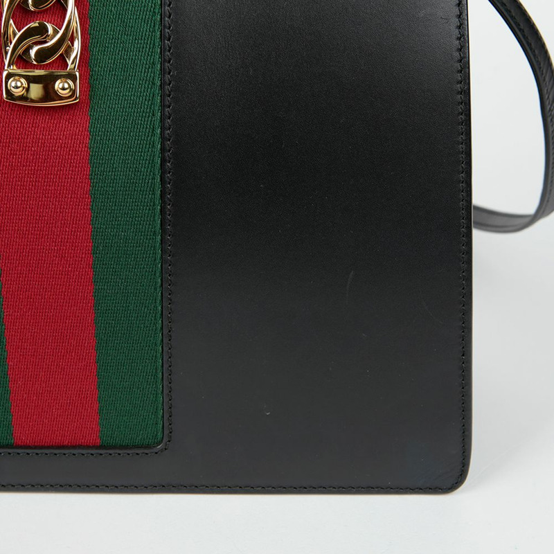 GUCCI 431665 Sylvie 中型頂部提把托特單肩包-5