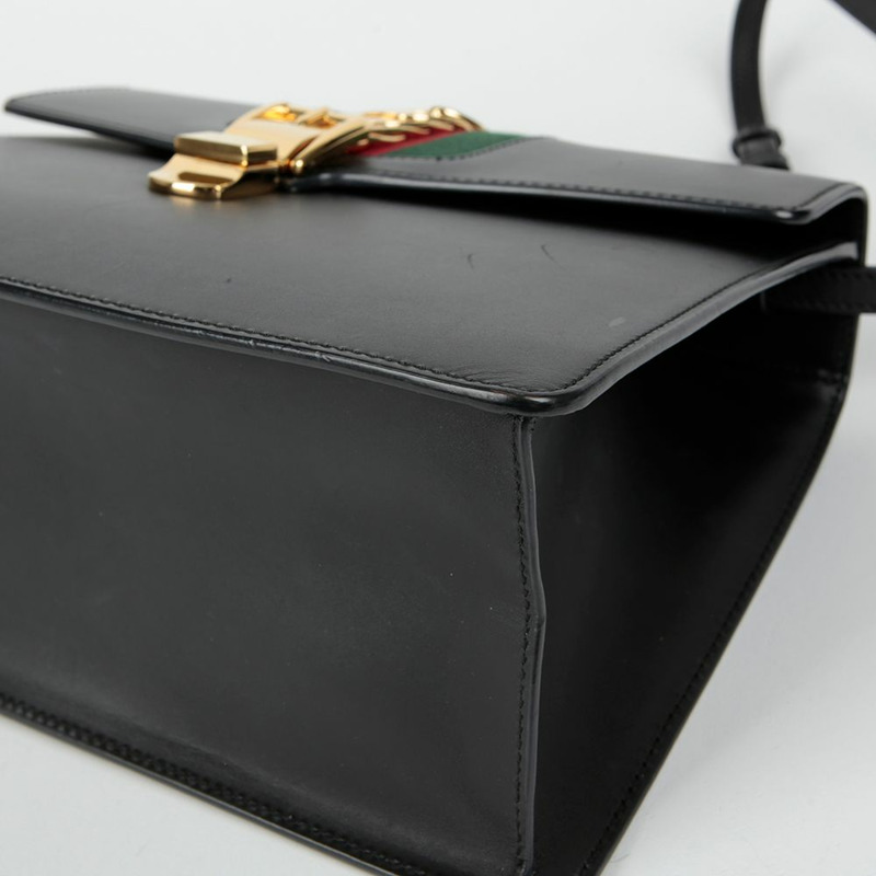 GUCCI 431665 Sylvie 中型頂部提把托特單肩包-10