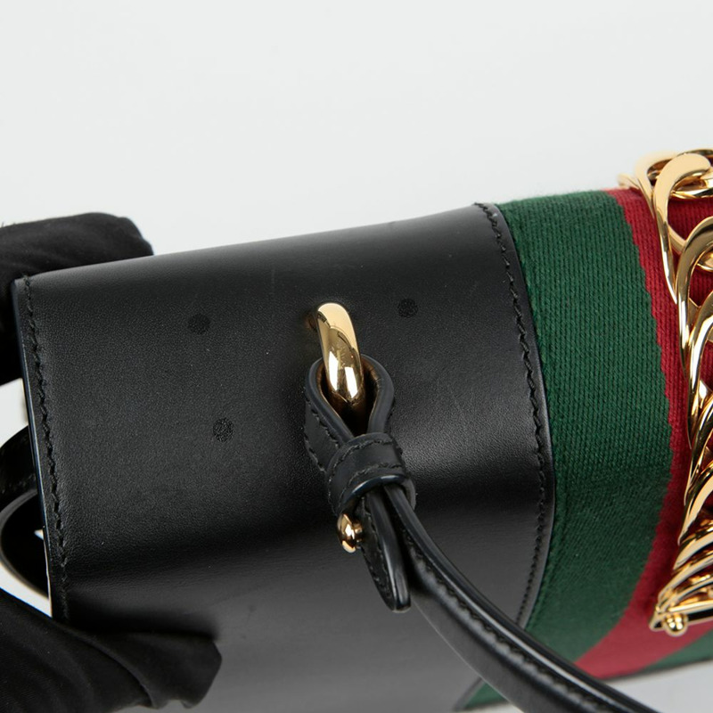 GUCCI 431665 Sylvie 中型頂部提把托特單肩包-12