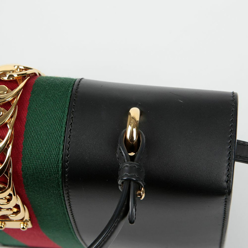 GUCCI 431665 Sylvie 中型頂部提把托特單肩包-13
