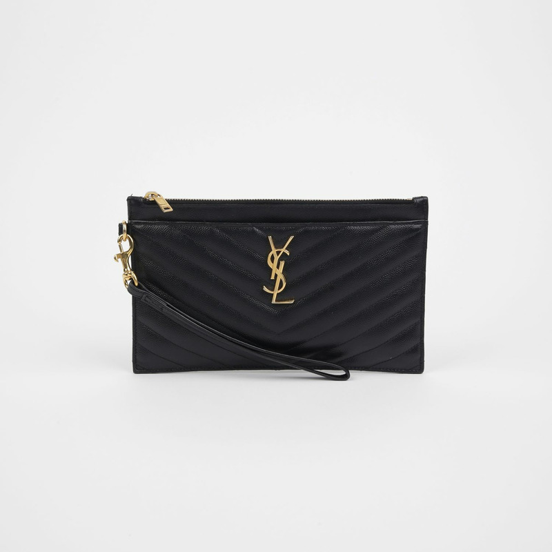 SAINT LAURENT Monogram Bill 大號手拿包 636313-1