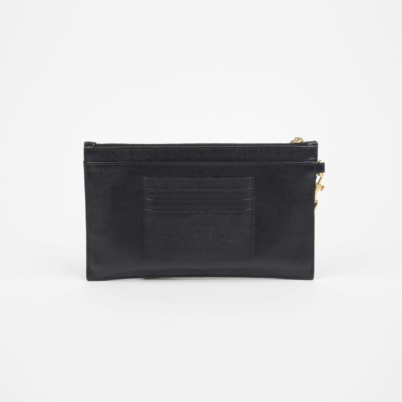 SAINT LAURENT Monogram Bill 大號手拿包 636313-3
