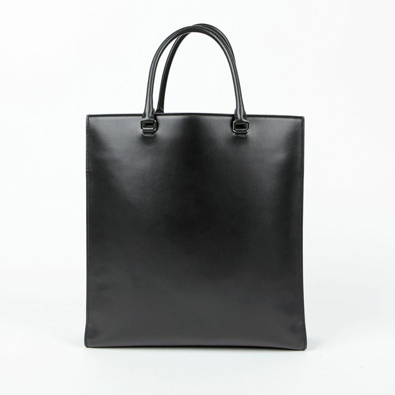 PRADA 三角形壓花標誌托特單肩包 1BA332-4
