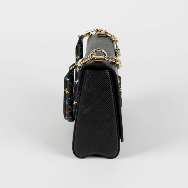 【包稅】LOUIS VUITTON M13243 LV x TM Murakami Twist MM 纖薄單肩包-4