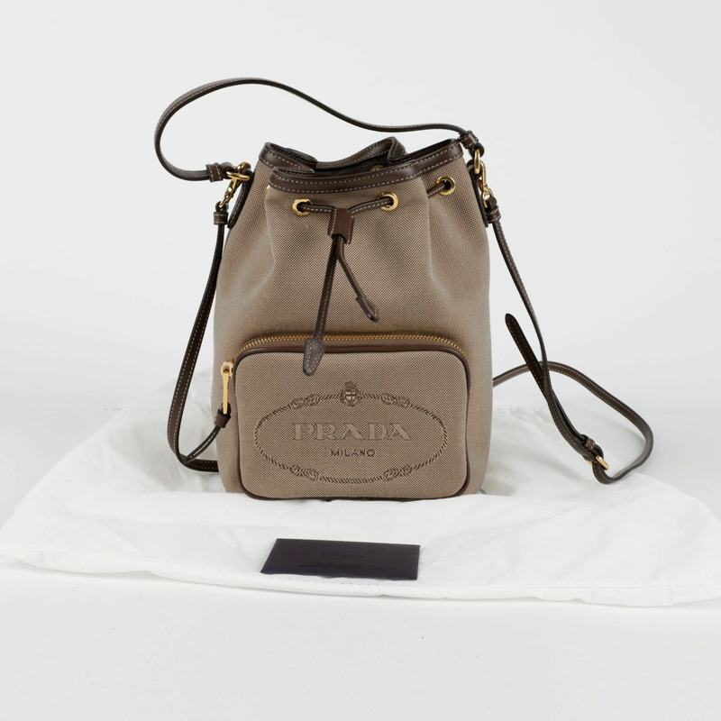 【包稅】PRADA 1BH038 Duet 水桶手提單肩包-0