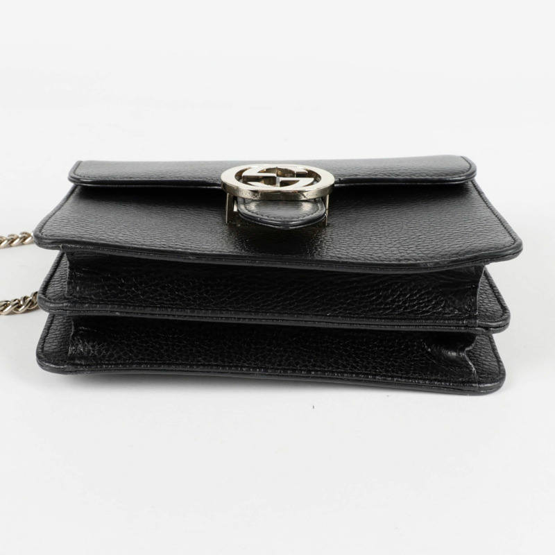 GUCCI 互鎖鏈條單肩斜背包 510304-6