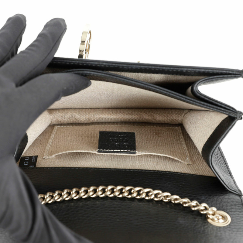 GUCCI 互鎖鏈條單肩斜背包 510304-9