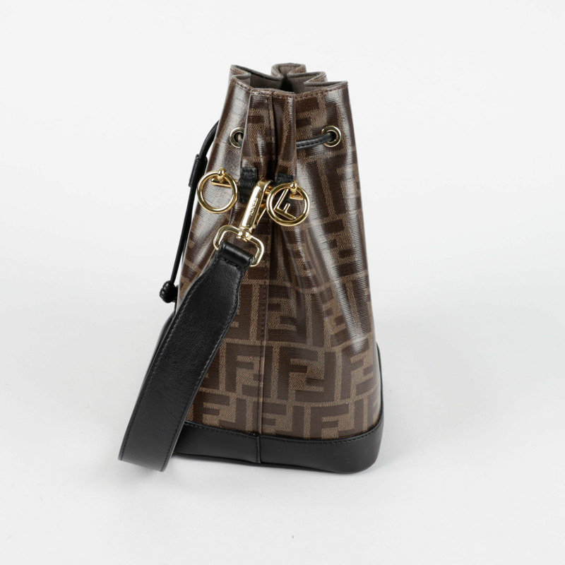 【包稅】FENDI 8BT298 Montrezo 小號水桶肩斜背包-2