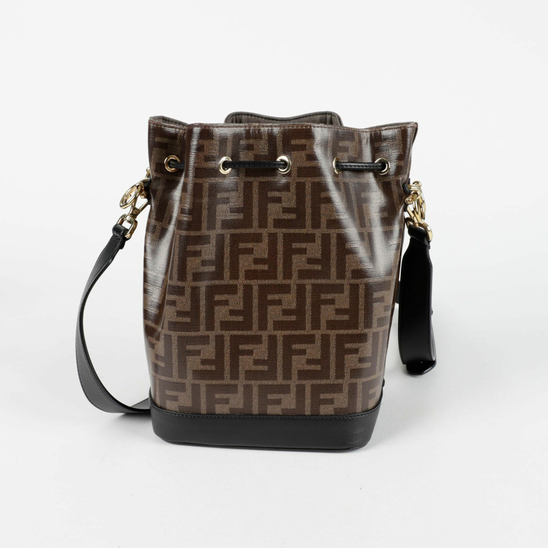 【包稅】FENDI 8BT298 Montrezo 小號水桶肩斜背包-3