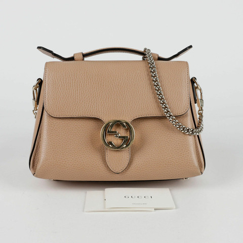 GUCCI 互扣式頂部手把托特單肩包 510302