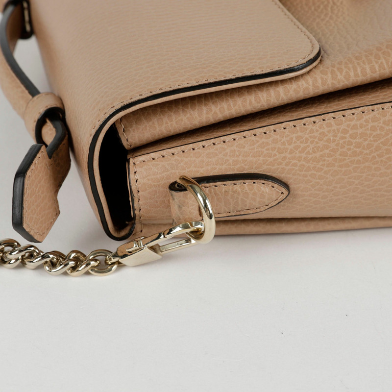GUCCI 互扣式頂部手把托特單肩包 510302-4