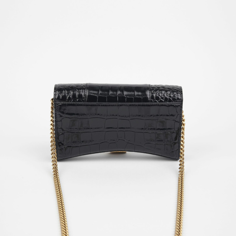 【包稅】BALENCIAGA 沙漏形鏈條錢包斜背包 656050-3