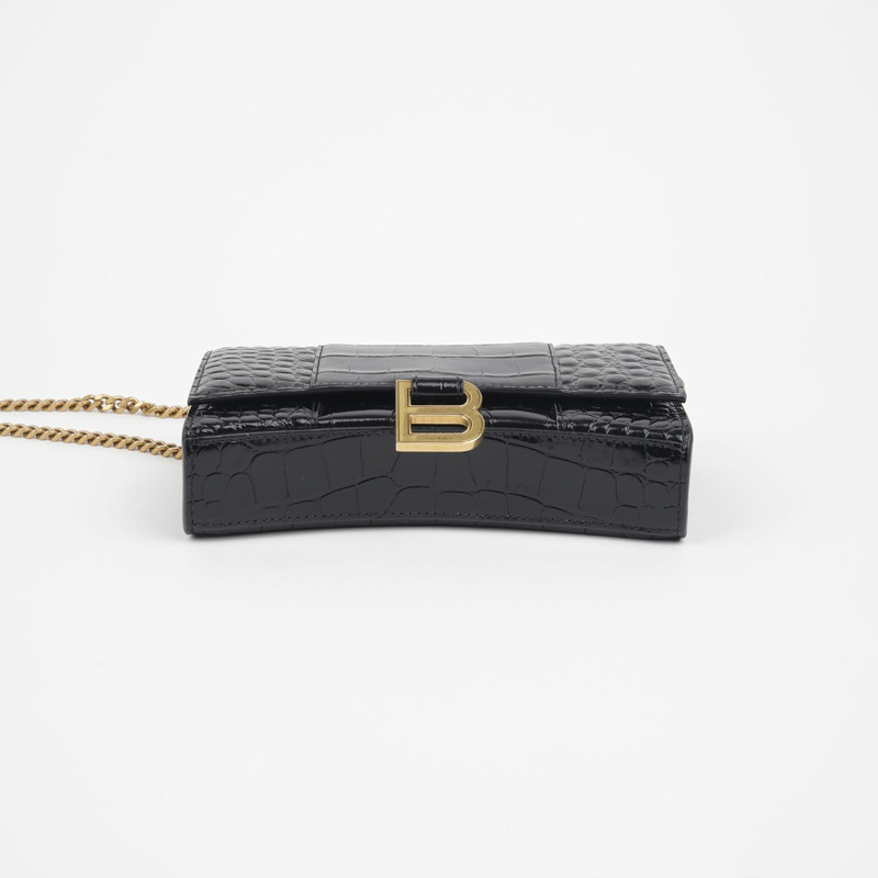 【包稅】BALENCIAGA 沙漏形鏈條錢包斜背包 656050-5