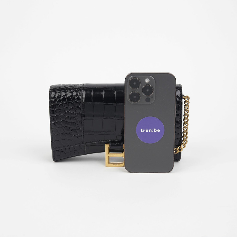 【包稅】BALENCIAGA 沙漏形鏈條錢包斜背包 656050-6