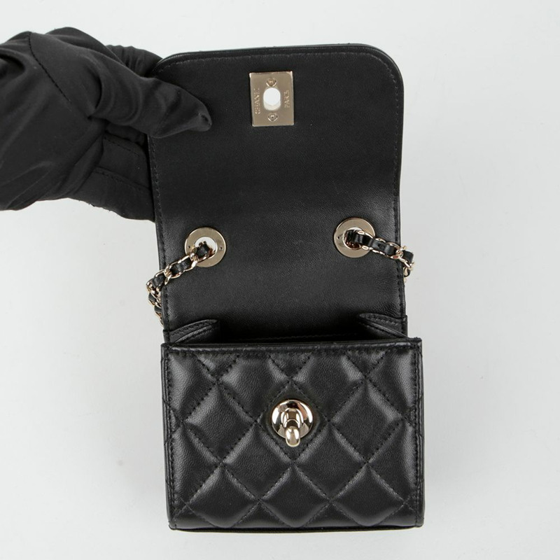 CHANEL Trend CC 迷你肩斜背包 A81633-10