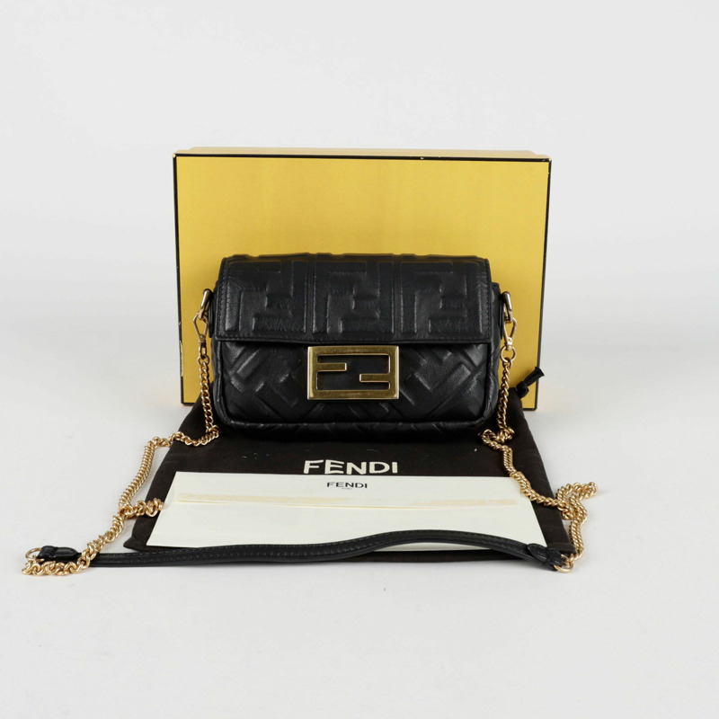 FENDI 8BS017 迷你托特單肩包-0