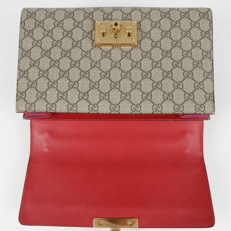 GUCCI 中型掛鎖單肩包 409486-12