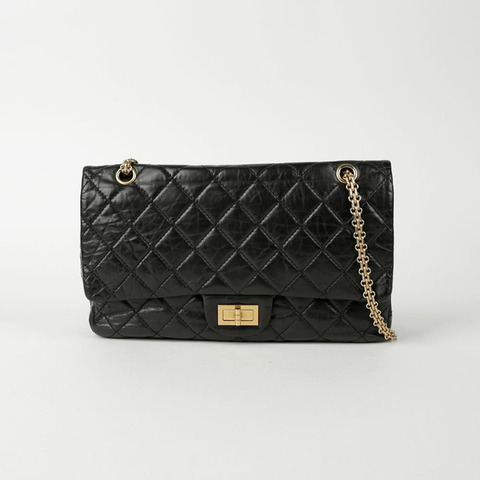 CHANEL Maxi 2.55 翻蓋肩斜背包 A37590