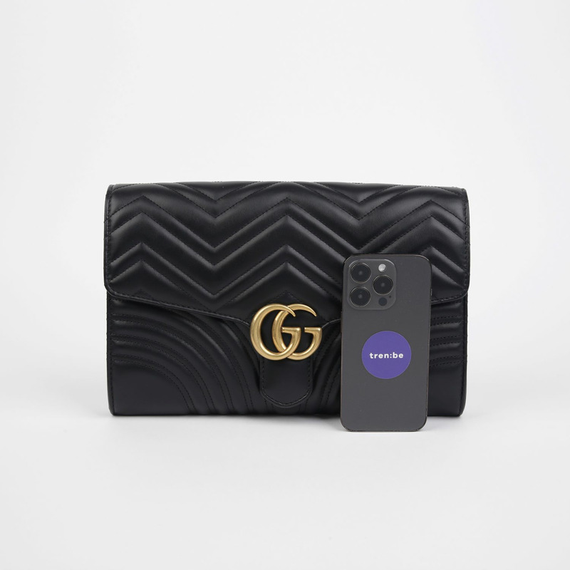 GUCCI 498079 GG Marmont 手拿包-8