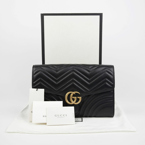 GUCCI 498079 GG Marmont 手拿包