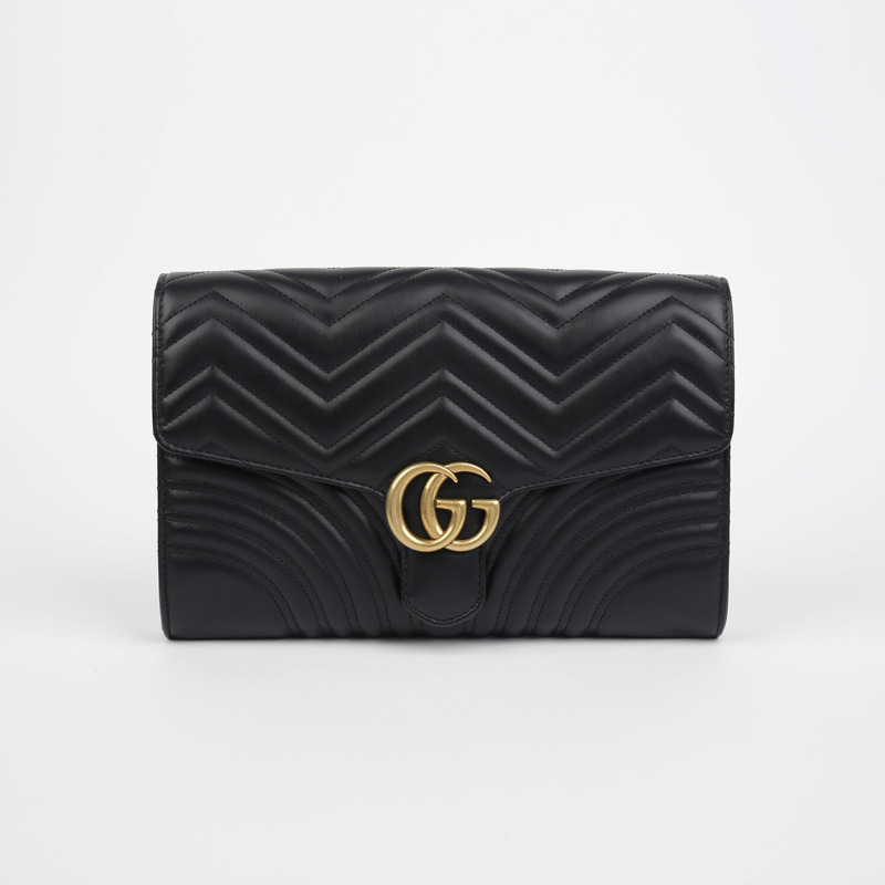 【包稅】GUCCI 498079 GG Marmont 手拿包-1