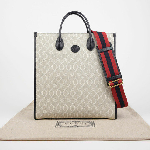 GUCCI 互扣式 G 中型托特單肩包 703264