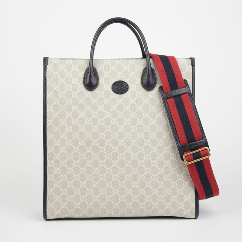 GUCCI 互扣式 G 中型托特單肩包 703264-1