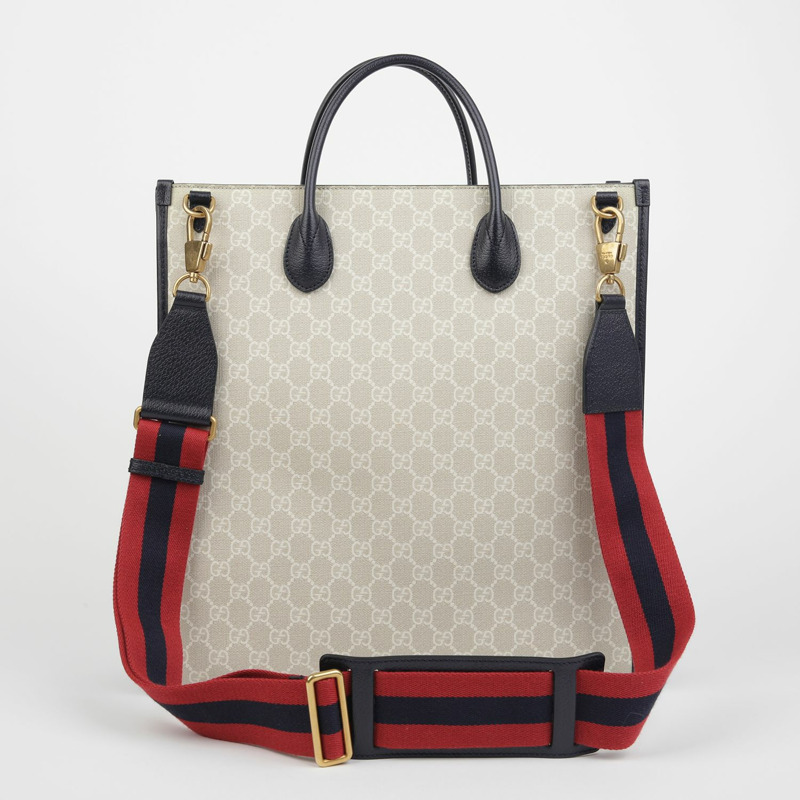 GUCCI 互扣式 G 中型托特單肩包 703264-3