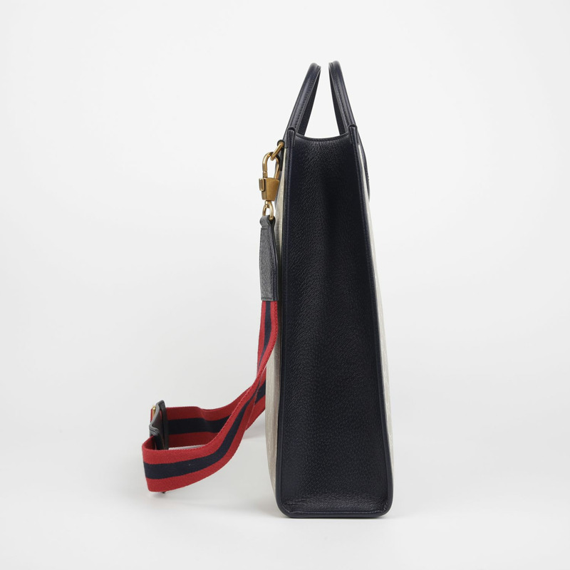 GUCCI 互扣式 G 中型托特單肩包 703264-5