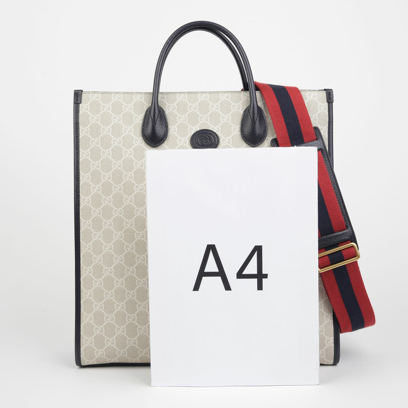GUCCI 互扣式 G 中型托特單肩包 703264-7