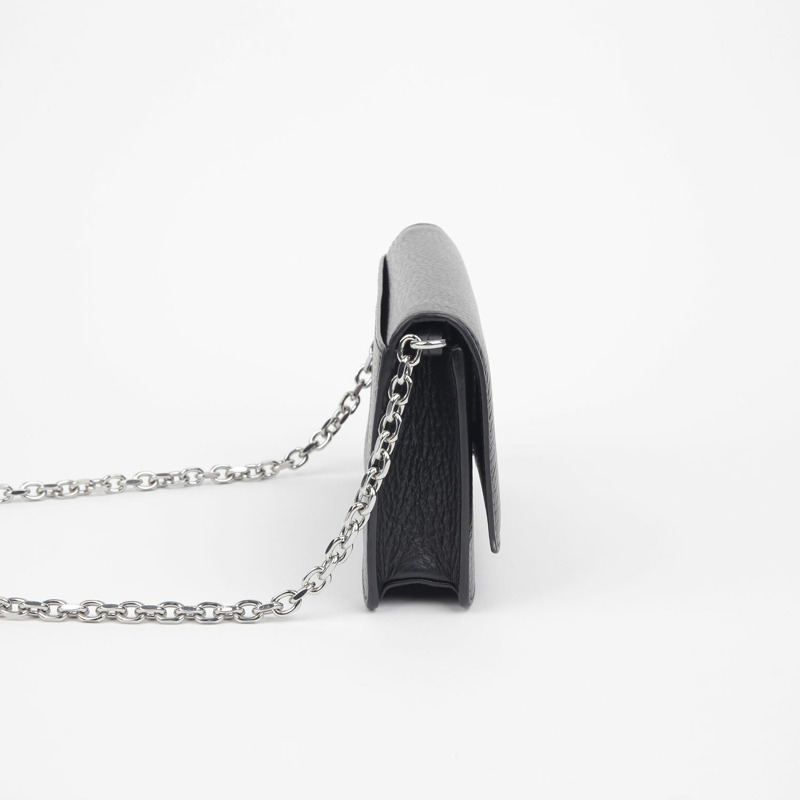 MAISON MARGIELA S56UI0147 針線鏈皮夾斜背包-2