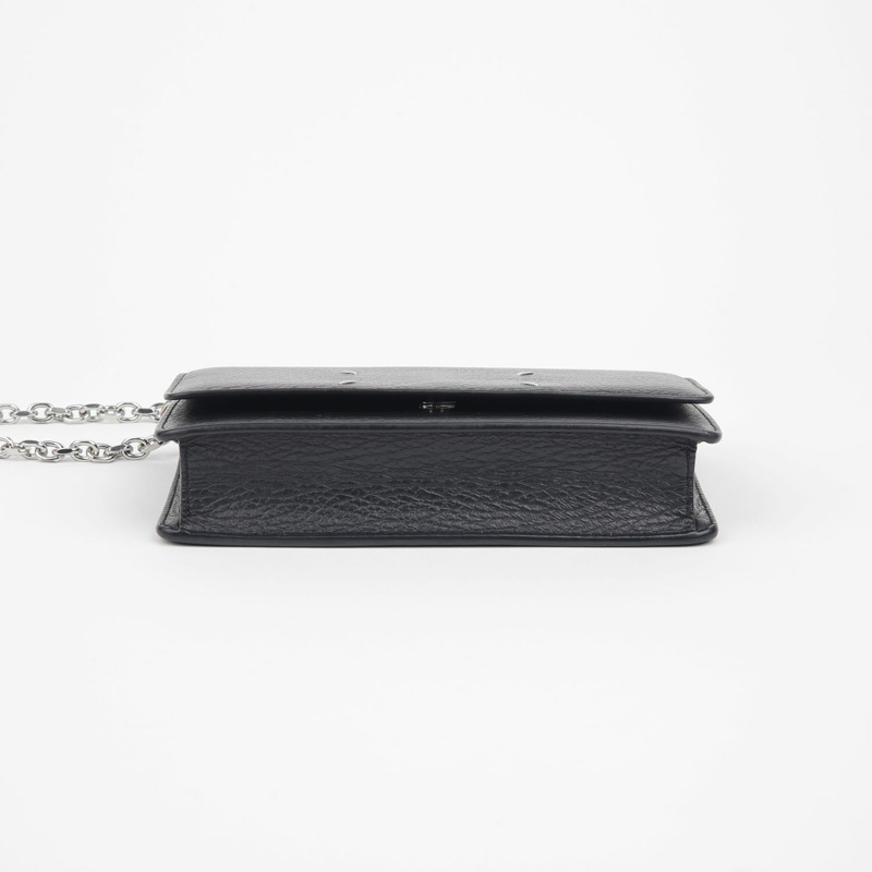 MAISON MARGIELA S56UI0147 針線鏈皮夾斜背包-3