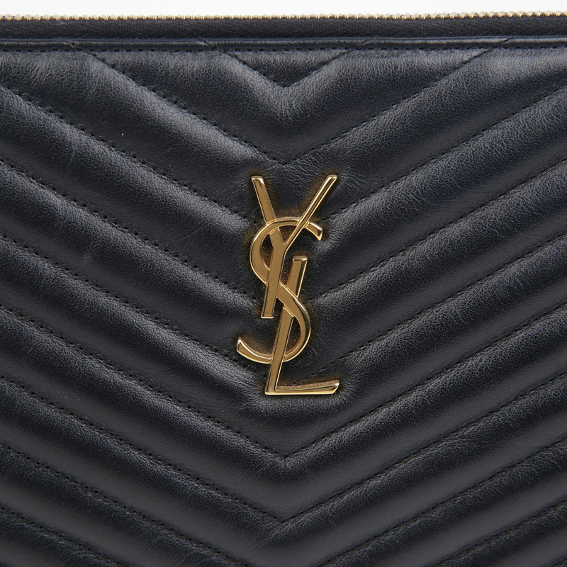 SAINT LAURENT Monogram 資料夾手拿包 440222-2