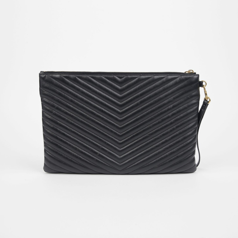 SAINT LAURENT Monogram 資料夾手拿包 440222-3