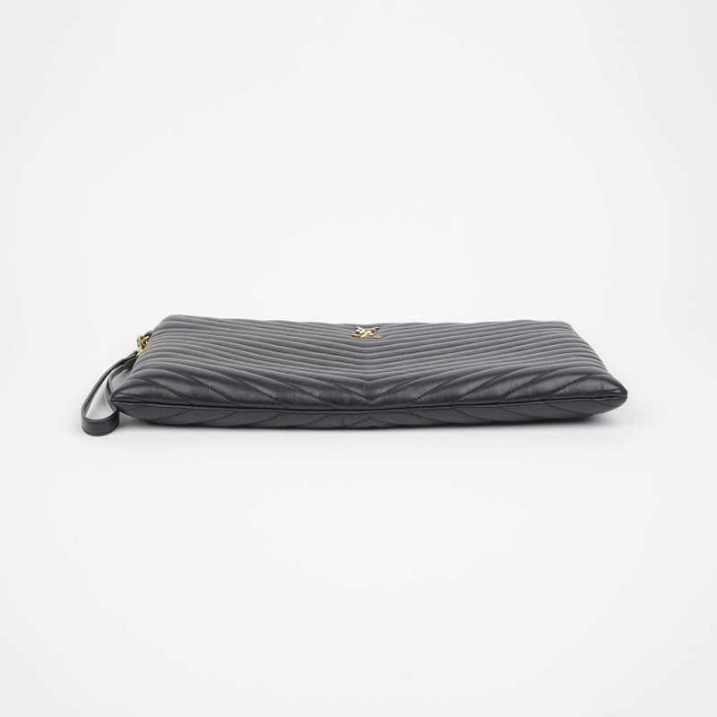 SAINT LAURENT Monogram 資料夾手拿包 440222-5