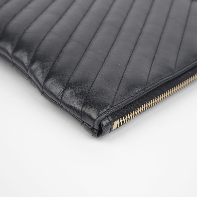 SAINT LAURENT Monogram 資料夾手拿包 440222-8